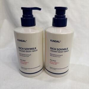 Kundal - Rich Soymilk Creamy Body Wash (500ml x2) Mellow Vanilla